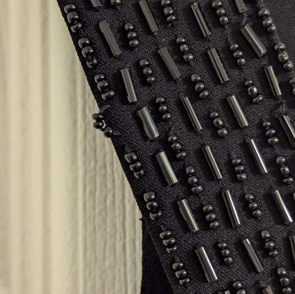 American living black dress sleeveless sheath sequin size 12 (see condition) - Picture 11 of 11